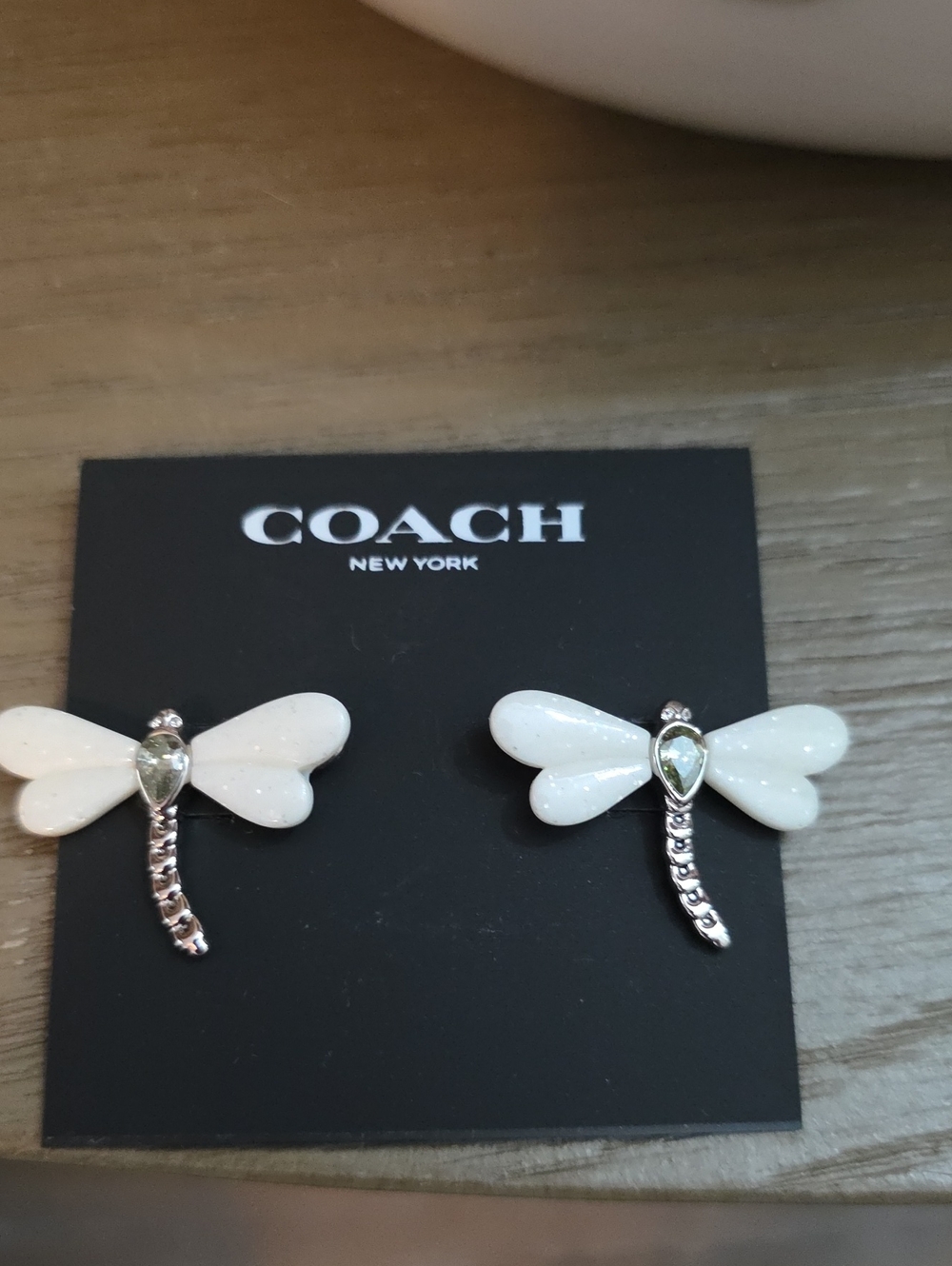 Coach NWT Dragonfly Earrings